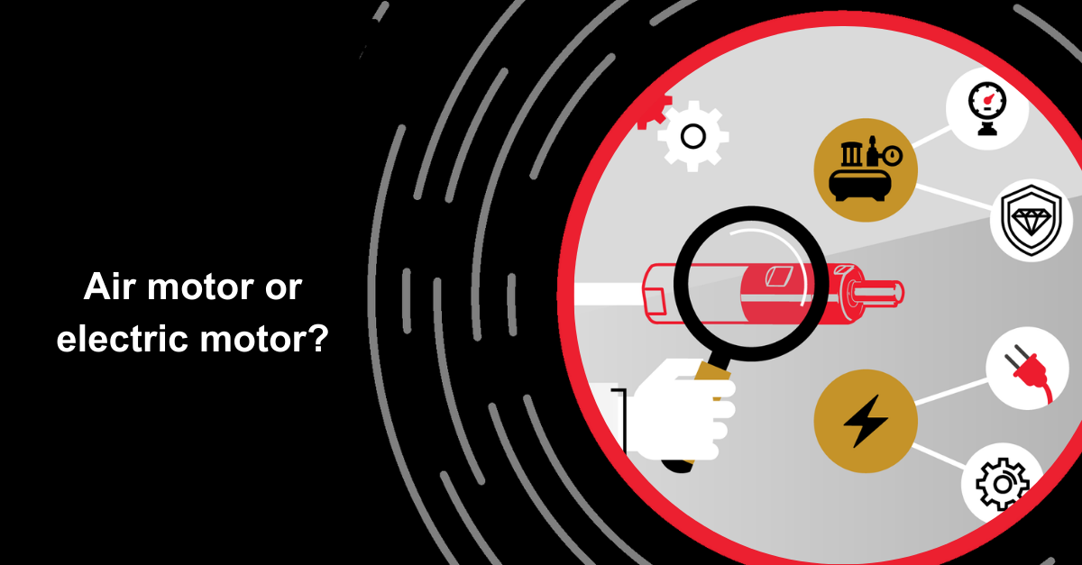 Air motor or electric motor ? Chicago Pneumatic